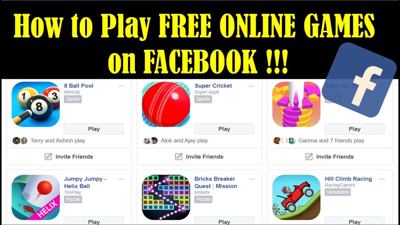 How to Play Games on Facebook