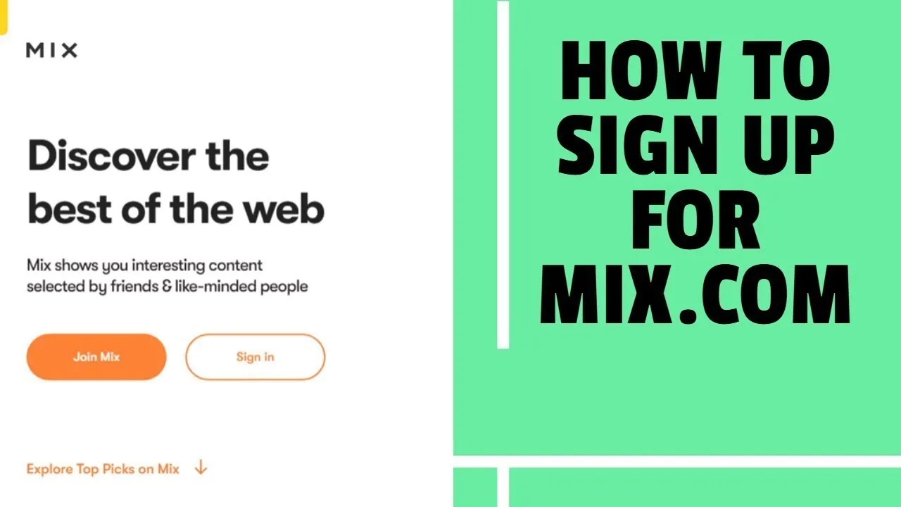 mix.com Sign up