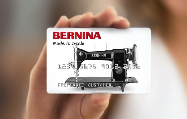 Bernina Credit Card Payment