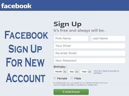 How To Sign In New Facebook Account