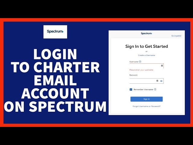 Create Spectrum Email Account